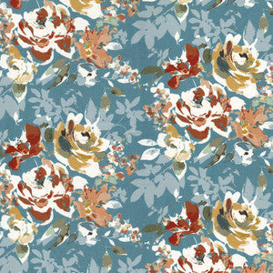 Madeline 32 Teal Mix by ABBEYSHEA Designer Fabric