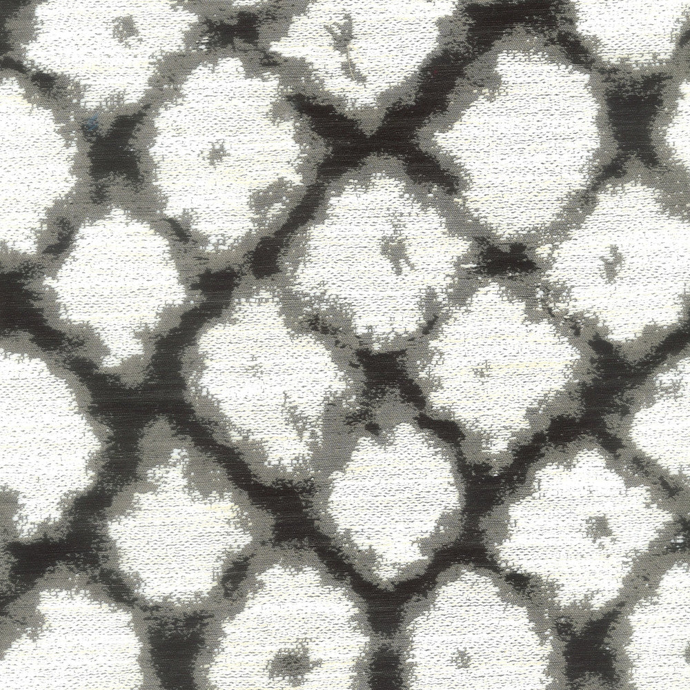 Madura 1 Domino by Stout Fabric Stout Fabric Madura 1 DominoFabric RAINBOW LIBRARY FOG/COAL INDIA </p><p>Repeat: H: 13.750, V: 15.250 52 in - Fabric Carolina -