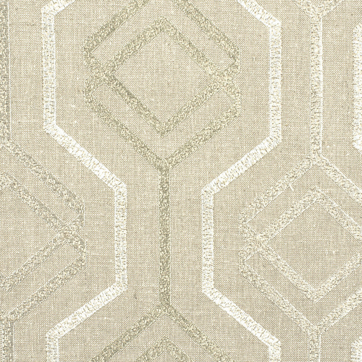 Magic 2 Linen by Stout Fabric Stout Fabric Magic 2 LinenFabric COLOR MY WINDOW BIRCH/LINEN 54%POL 42%COT 4%LIN %VEMB INDIA </p><p>Repeat: H: 6.375, V: 6.250 51 in - Fabric Carolina -