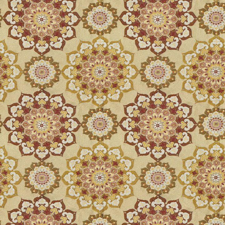 Walsh 74 Mesa by ABBEYSHEA Designer Fabric 55% Rayon, 45% Polyester China 25,000 Double Rubs (Wyzenbeek) </p><p>Repeat: Horizontal: 13.4" (34.0 cm) Up the Roll and Vertical: 14.6" (37.0 cm) Across the Roll 55" (140 cm) - Swanky Fabrics -