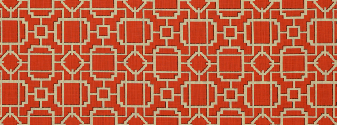 Makura 318 Persimmon by Covington Designer Fabric
