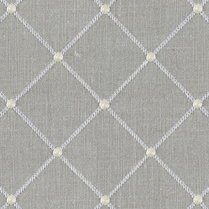 Malden Chinchilla by Magnolia Designer Fabric - 20% Linen, 45% Viscose, 35% Polyester China Horizontal: 5.1 and Vertical: 5.1 51 - Swanky Fabrics -