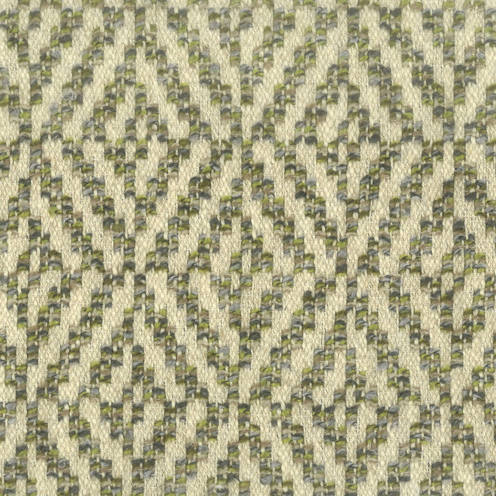 Mallory 1 Lime by Stout Designer Fabric COMFORTABLE LIVING ALOE/FERN 33%COT 16%POL 41%ACR 10%LIN TURKEY Horizontal: 2.250 and Vertical: 3.500 54 in - Swanky Fabrics -