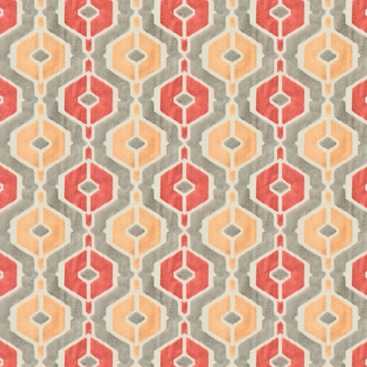 Malusa 1 Tile by Stout Designer Fabric RAINBOW LIBRARY SUNSET/SPICE 60%SVI 40%POL CHINA WYZENBEEK 50 000 DOUBLE RUB WEAR TEST (HEAVY DUTY) Horizontal: 7.130 and Vertical: 6.000 55 in - Swanky Fabrics -