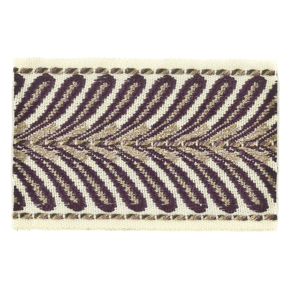 Mamzer 2 Plum by Stout Designer Trim INSIGHTS TRIM 63%SVI 37%POL CHINA FLAME RETARDANT-CA BULLETIN 117-CLASS 1 WYZENBEEK 15 000 DOUBLE RUB WEAR TEST (HEAVY DUTY) CATB 117-2013 Horizontal: 0.500 and Vertical: 0.000 2.63 in - Swanky Fabrics -