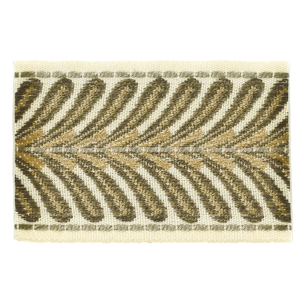 Mamzer 4 Stone by Stout Designer Trim Insights Trim 63% Spun Viscose 37% Polyester CHINA Horizontal: 0.5 and Vertical: 0 2.63 in - Swanky Fabrics -