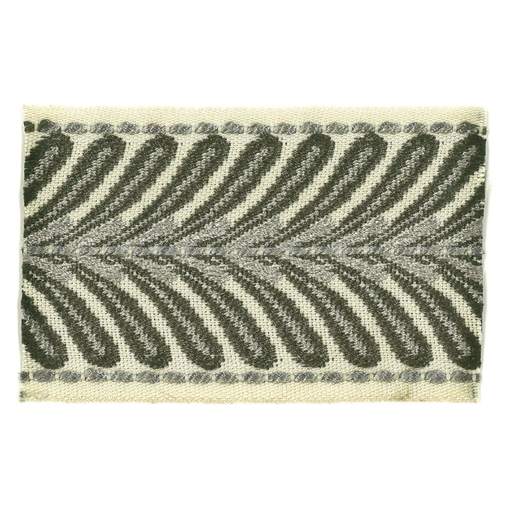 Mamzer 6 Charcoal by Stout Designer Trim INSIGHTS TRIM 63%SVI 37%POL CHINA PERFORMANCE RATED FABRIC WYZENBEEK 36 000 DOUBLE RUB WEAR TEST (HEAVY DUTY) FLAME RETARDANT-U.F.A.C. CLASS 1 CATB 117-2013 Horizontal: 0.500 and Vertical: 0.000 2.63 in - Swanky Fabrics -