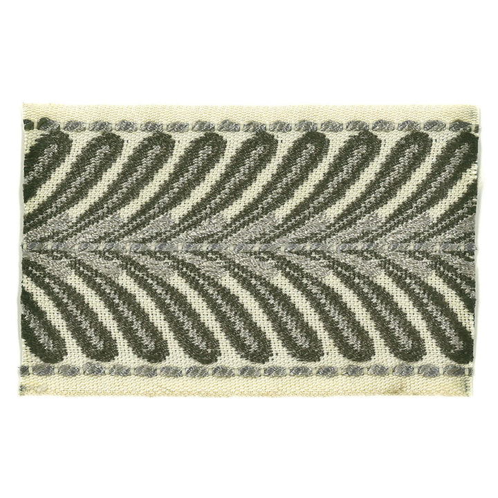 Mamzer 6 Charcoal by Stout Trim Stout Trim Mamzer 6 CharcoalTrim INSIGHTS TRIM CHINA </p><p>Repeat: H: 0.500, V: 0.000 2.63 in - Fabric Carolina -