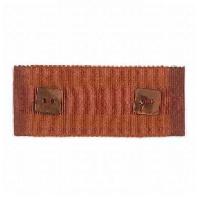 Manfred 10 Ginger by Stout Designer Trim INSPIRATIONS TRIM 95%SVI 5%POL CHINA PERFORMANCE RATED FABRIC WYZENBEEK 36 000 DOUBLE RUB WEAR TEST (HEAVY DUTY) FLAME RETARDANT-U.F.A.C. CLASS 1 CATB 117-2013 Horizontal: 0.000 and Vertical: 0.000 1.5 in - Swanky Fabrics -