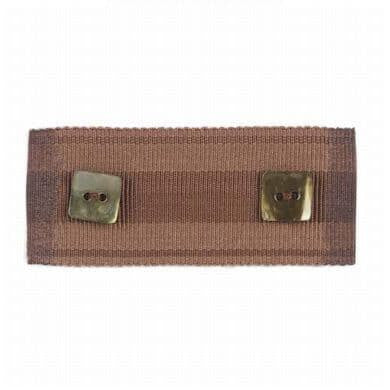 Manfred 5 Espresso by Stout Designer Trim INSPIRATIONS TRIM 95%SVI 5%POL CHINA Horizontal: 0 and Vertical: 0 1.5 in - Swanky Fabrics -