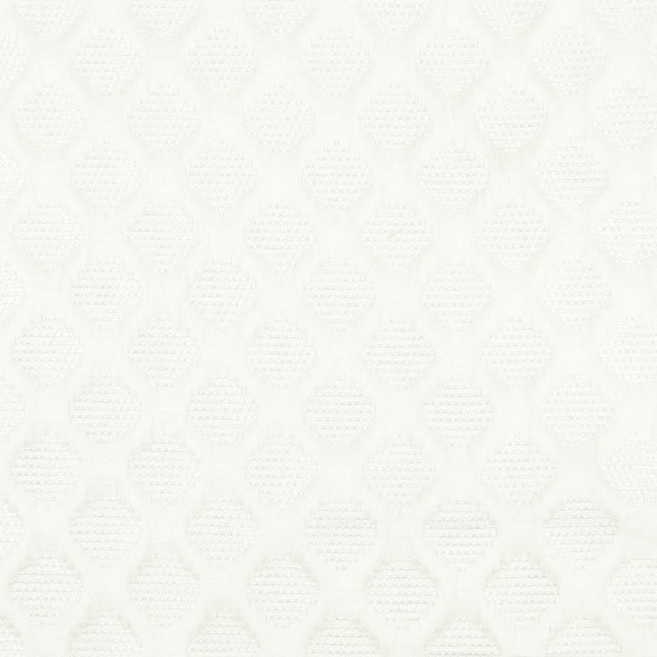 Mangrove 1 Ice by Stout Designer Fabric Color My Window Natural/White/ Golddust 100% Polyester INDIA Horizontal: 1.125 and Vertical: 1.25 55 in - Swanky Fabrics -