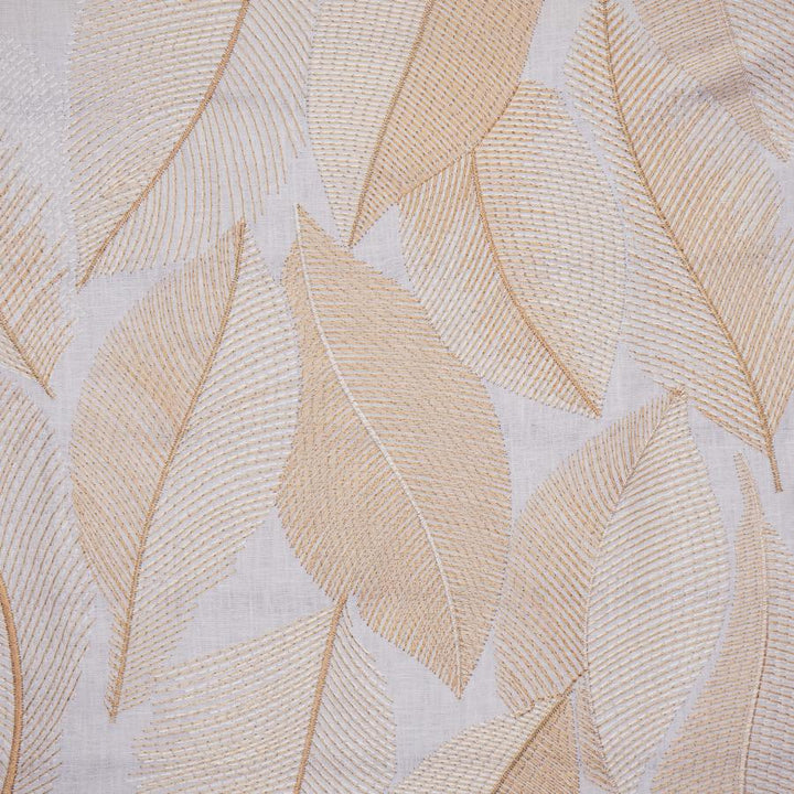 Maliha # 616 Straw by Maxwell Designer Fabric Color Theory-Vol.Viii Tigerseye 45% COTTON
35% RAYON
17% POLYESTER
3% LINEN EMB.-100% RAYON INDIA V-15.5" H-17.5" 54"EMB.52" - Swanky Fabrics -