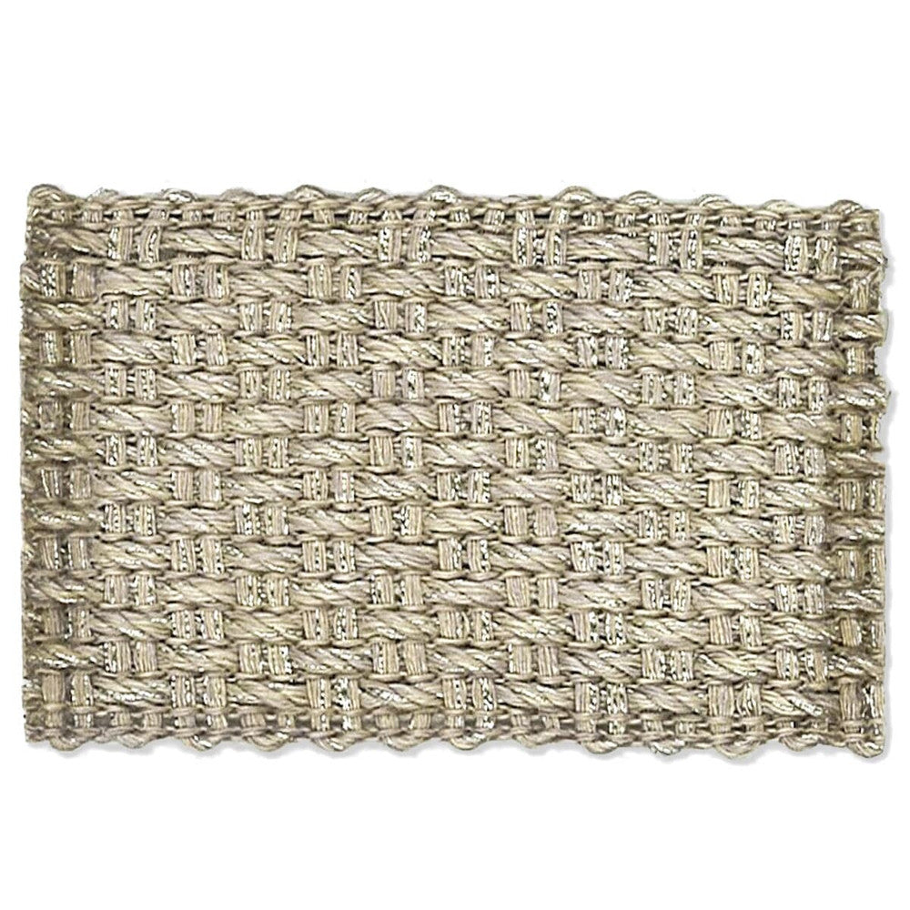 Marden 15 Aluminum by Stout Designer Trim New World Tapes & Borders 100% Linen ITALY Horizontal: 0 and Vertical: 0 1.63 in - Swanky Fabrics -
