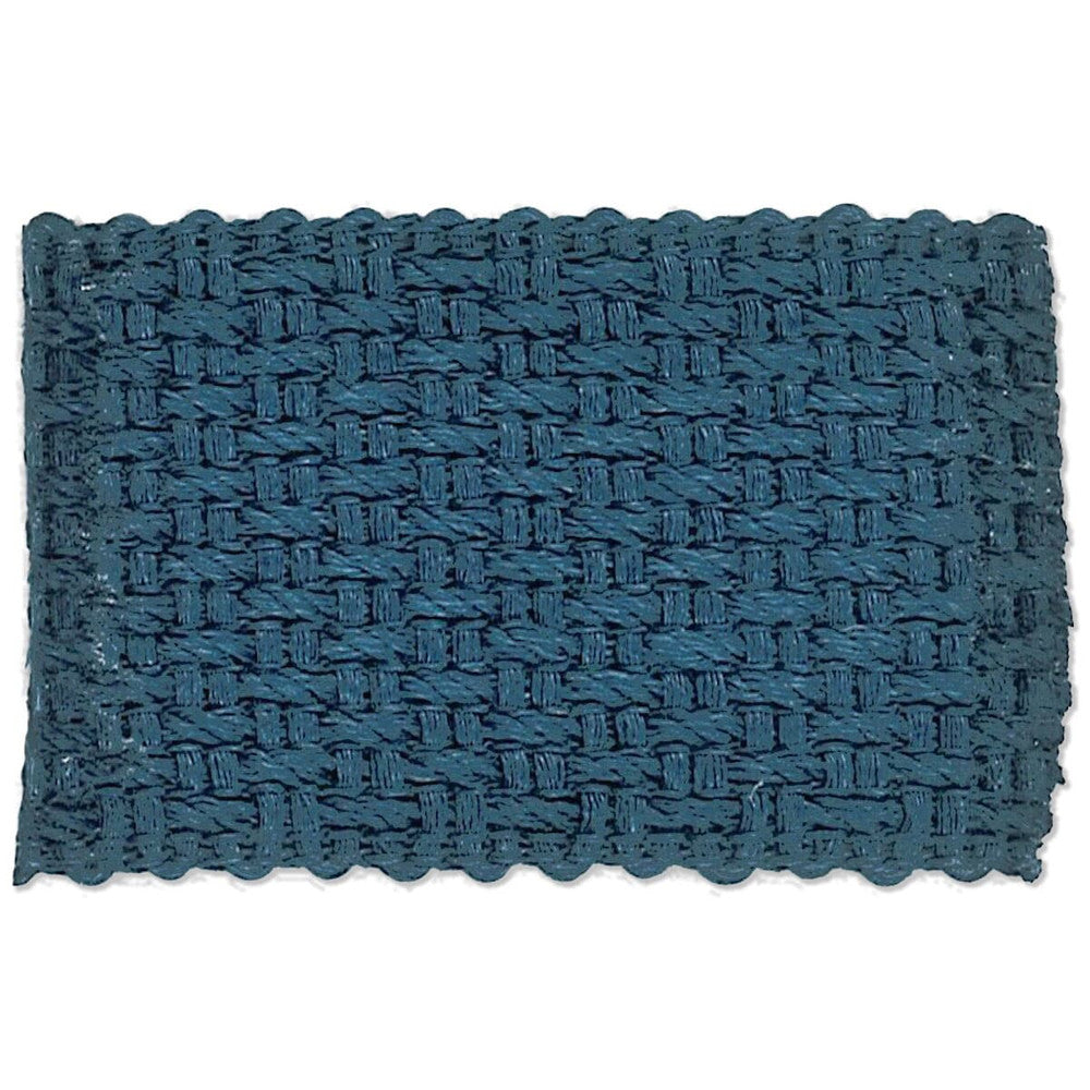Marden 18 Pacific by Stout Designer Trim NEW WORLD TAPES & BORDERS 100%LIN ITALY Horizontal: 0 and Vertical: 0 1.63 in - Swanky Fabrics -