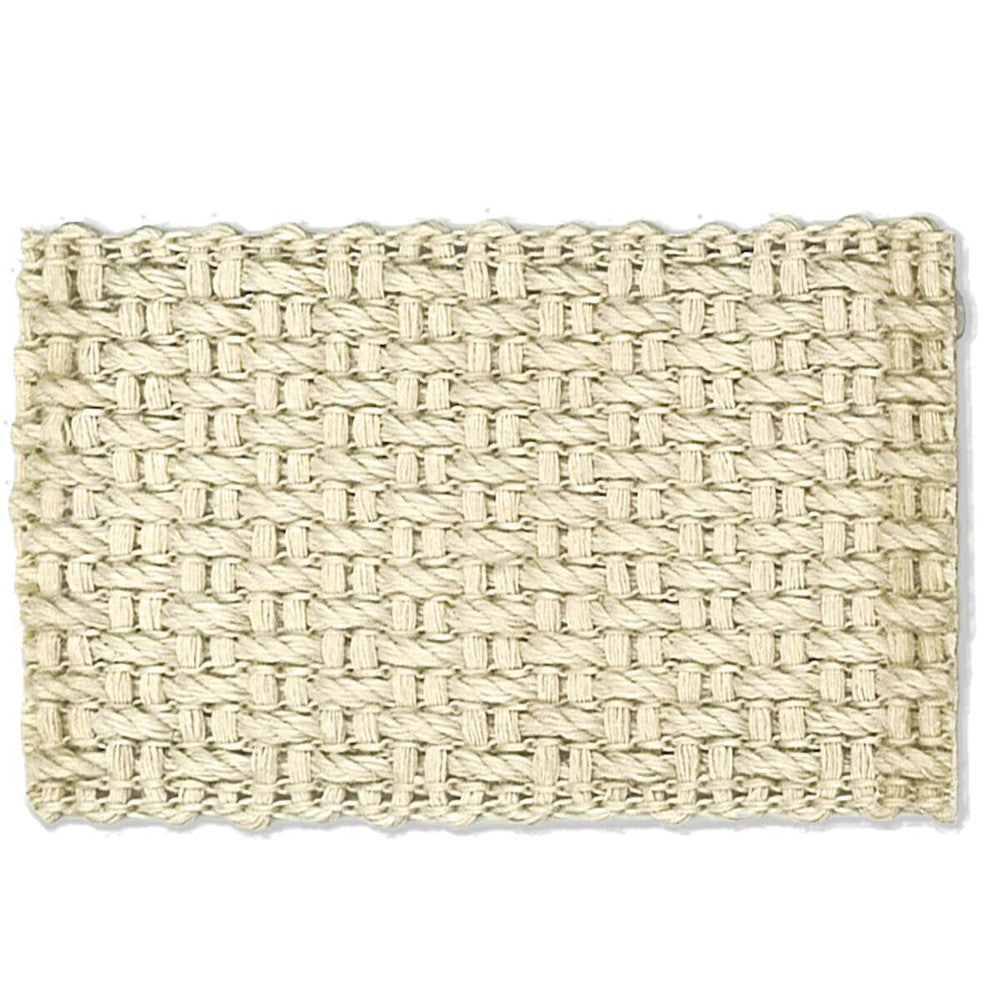 Marden 2 Pumice by Stout Designer Trim NEW WORLD TAPES & BORDERS 100%LIN ITALY Horizontal: 0 and Vertical: 0 1.63 in - Swanky Fabrics -