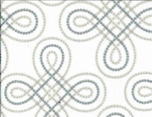 Margie Metal Blue by Norbar Designer Fabric