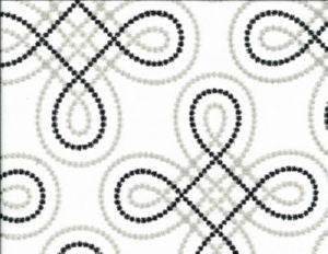Margie Noir by Norbar Designer Fabric