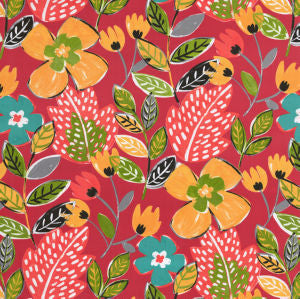 Maribel Poppy by Norbar Designer Fabric