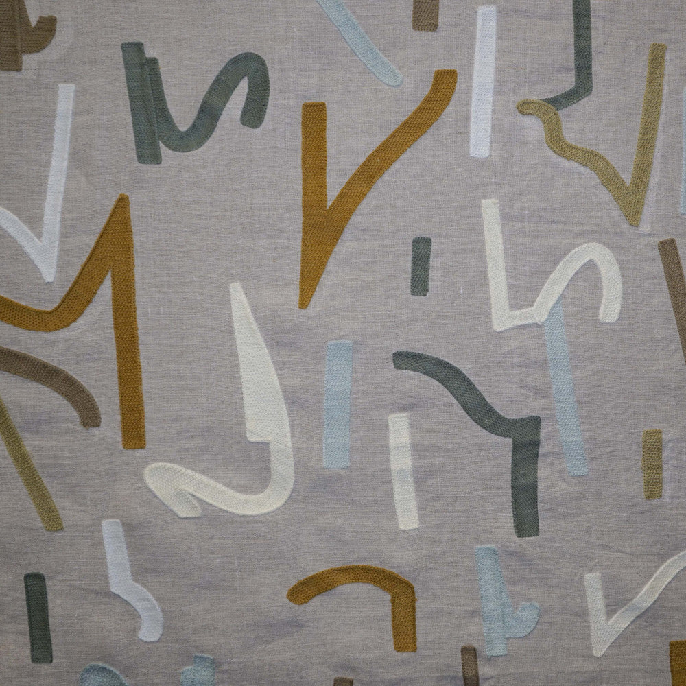 MARIMBA 33SJ102 by JF Designer Fabric JF Studio 77% Linen, 23% Polyester India  Horizontal: 25.5 and Vertical: 31.375 54  - Swanky Fabrics -