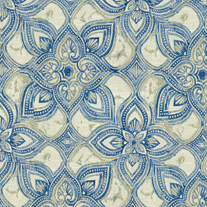 Maribel 305 Indigo by ABBEYSHEA Designer Fabric