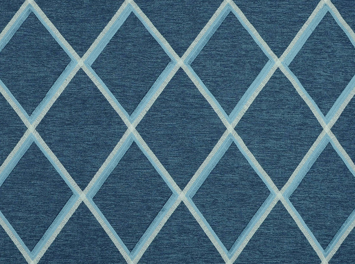 Markham Denim 51 by Jennifer Adams Designer Fabric our website for purchase 40% Viscose, 28% Poly, 12% Linen, 20% Cotton India 10000 Horizontal: 9.75" and Vertical: 6.75" 56" - Swanky Fabrics -