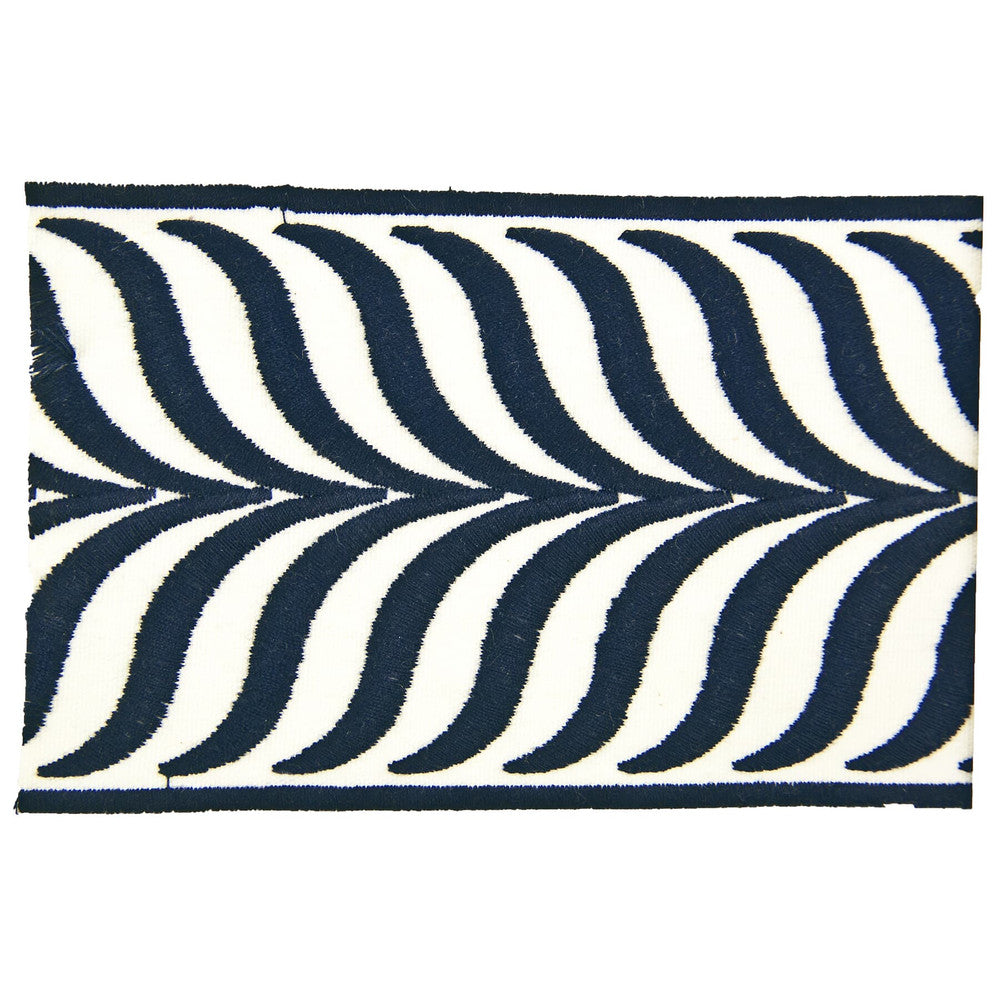 Martin 11 Regency by Stout Designer Trim DISTINCTION TAPES 100%POL CHINA Horizontal: 3.5 and Vertical: 0.625 3.5 in - Swanky Fabrics -