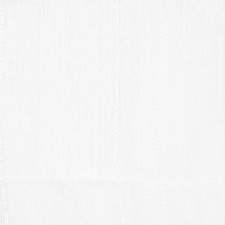 Massage 3 Bleach by Stout Designer Fabric Sheer Essentials 100% Polyester CHINA FLAME RETARDANT-N.F.P.A. 701 SMALL SCALE Horizontal: 3.5 and Vertical: 0 110 in - Swanky Fabrics -