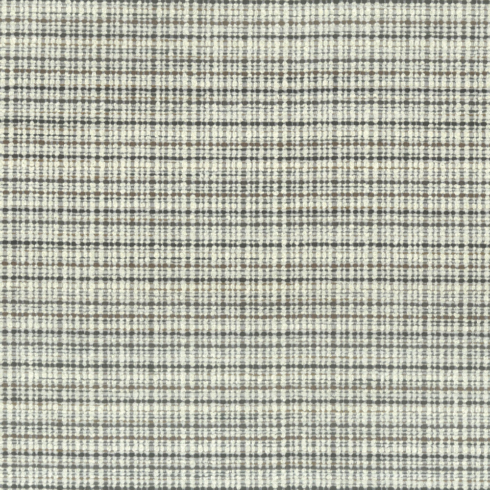 Matador 1 Stone by Stout Designer Fabric LIVING IS EASY SMOKE/COAL 63%SVI 36%POL 1%NYL USA CATB 117-2013 WYZENBEEK 30 000 DOUBLE RUB WEAR TEST (HEAVY DUTY) Horizontal: 1.750 and Vertical: 2.375 56.25 in - Swanky Fabrics -