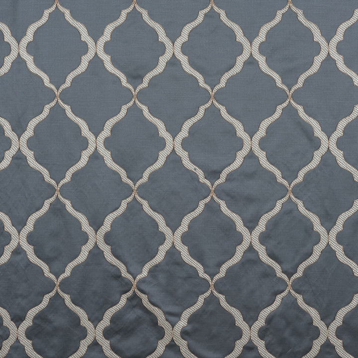 Mather 2 Slate by Marcus William Designer Fabric KAI/MARCUS WILLIAM AMALFI 59%COT 41%POL %BEMB INDIA </p><p>Repeat: 9 52 in - Swanky Fabrics -