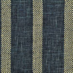 Maynard Indigo 424 by Norbar Designer Fabric CALVARY 100% POLYESTER INDIA 3 3/8"H 54 - Swanky Fabrics -