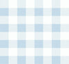 Picnic Plaid Blue Oasis MB31912 by Seabrook Designs Designer Wallpaper