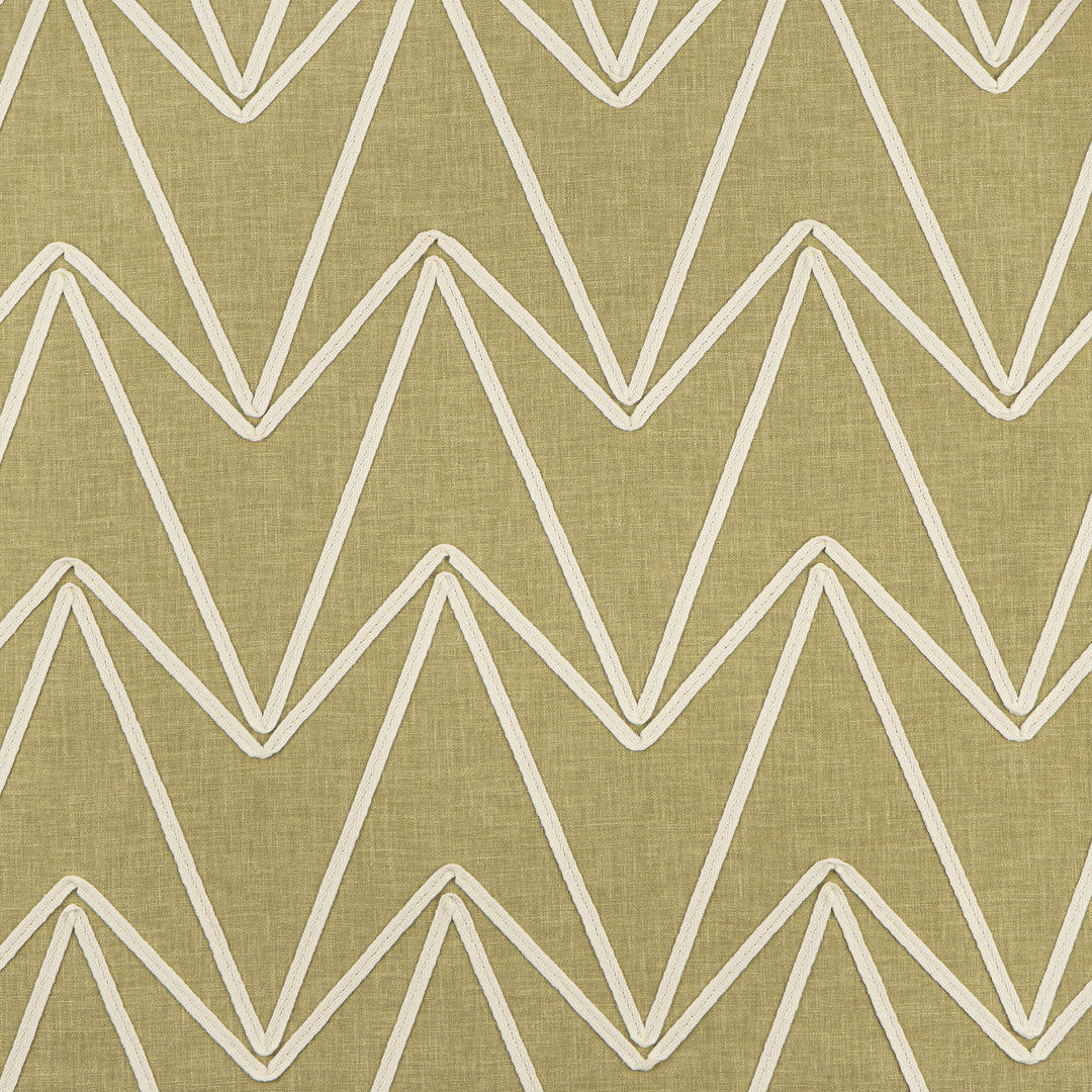 Midway # 631 Pistachio by Maxwell Designer Fabric Color Theory-Vol. X Juniper BASE: 52% POLYESTER 48% COTTON EMB: 100% COTTON INDIA EMB: V-18.9" H-17" W: 54" EMB: 53" - Swanky Fabrics -