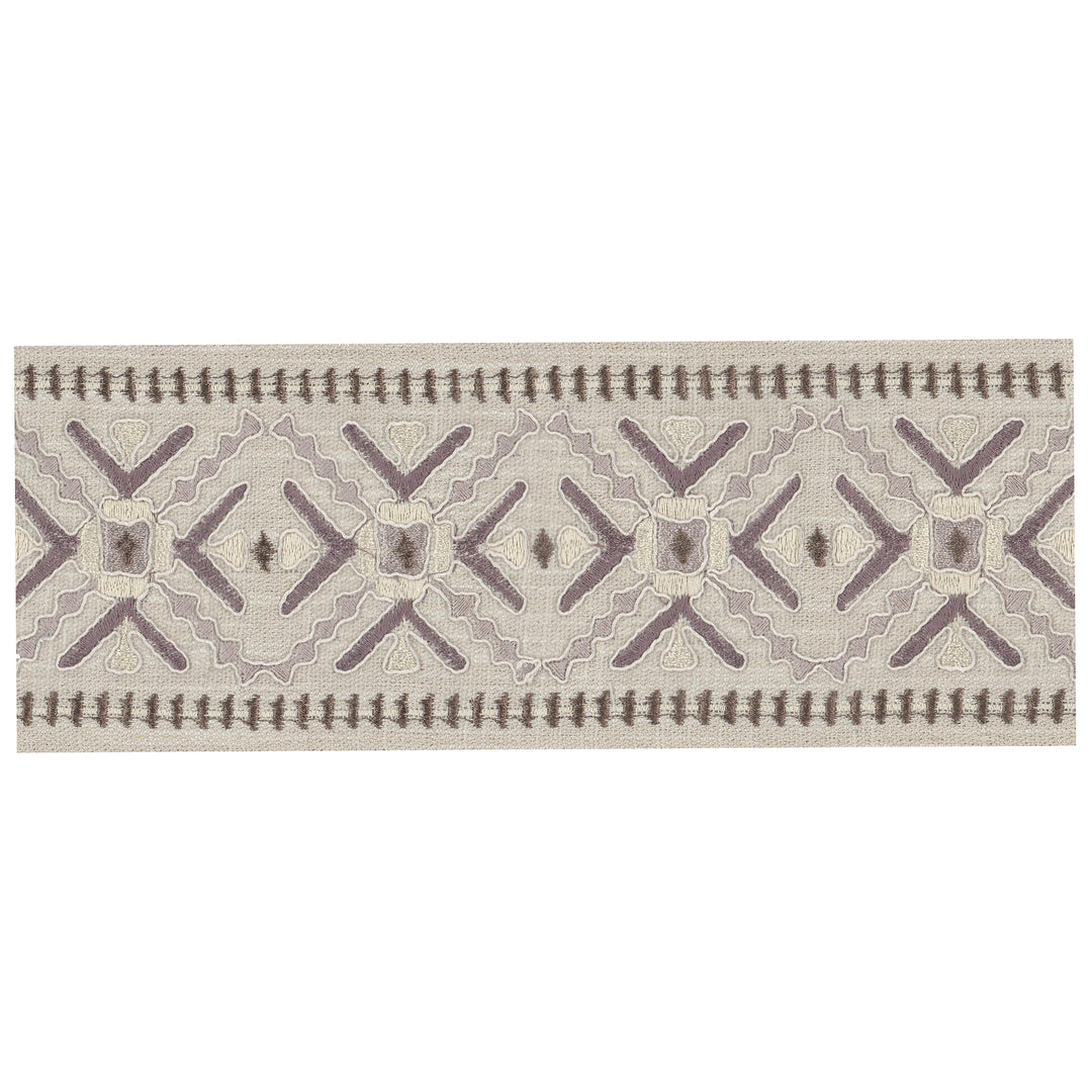 Mckenzie 2 Lilac by Stout Designer Trim Mckenzie 2 Lilac by Stout Trim UNCOMMON THREADS TRIM 75%COT 25%POL %PEMB India Horizontal: 3.125 and Vertical: 0 4.25 in - Fabric Carolina -