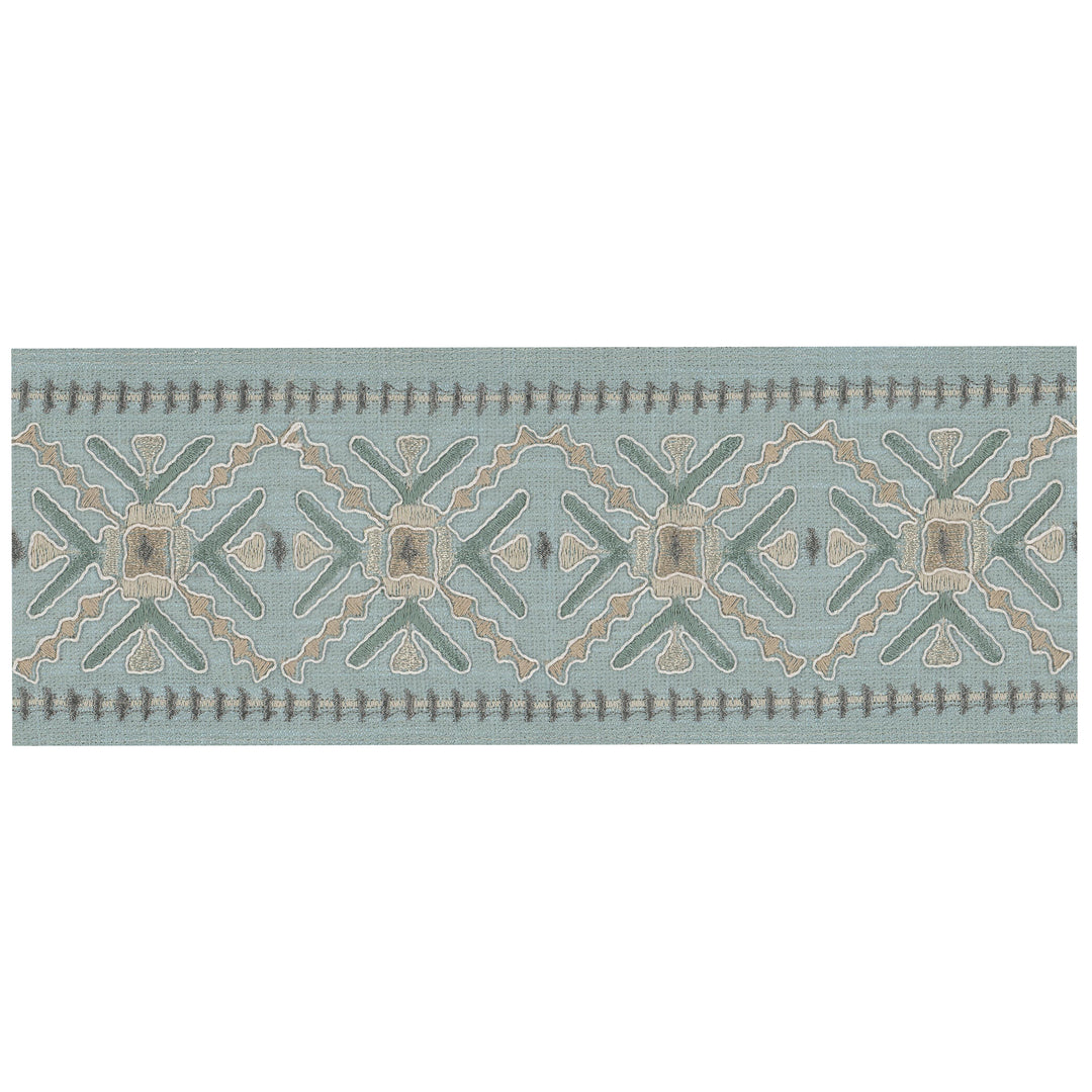 Mckenzie 3 Starlight by Stout Designer Trim Mckenzie 3 Starlight by Stout Trim UNCOMMON THREADS TRIM 75%COT 25%POL %PEMB India Horizontal: 3.125 and Vertical: 0 4.25 in - Fabric Carolina -