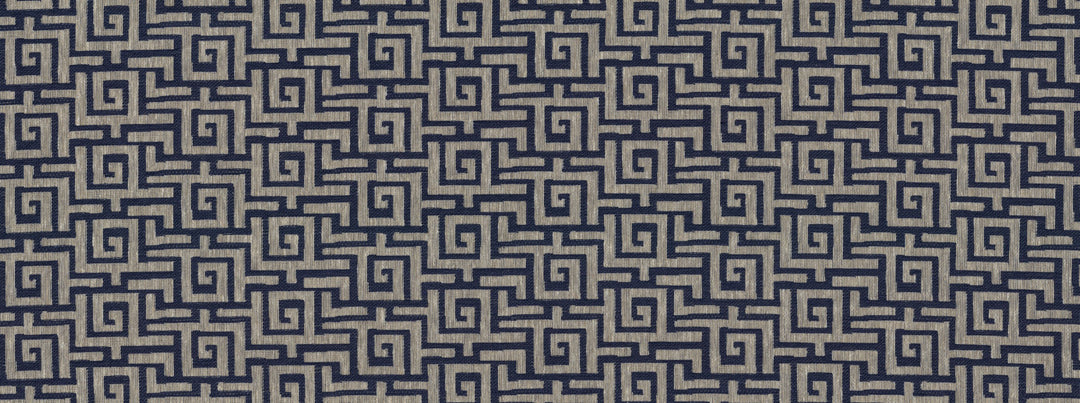 Meander 525 Porcelain Blue by Covington Designer Fabric
