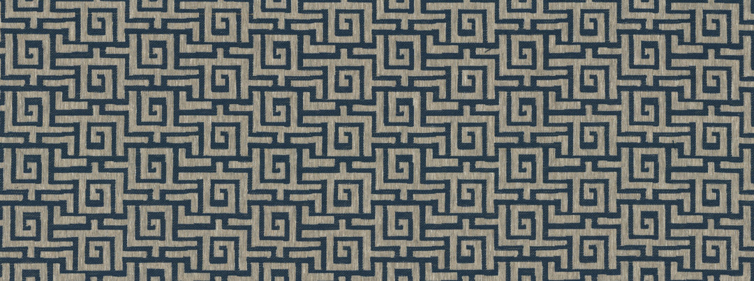 Meander 542 Caribe by Covington Designer Fabric