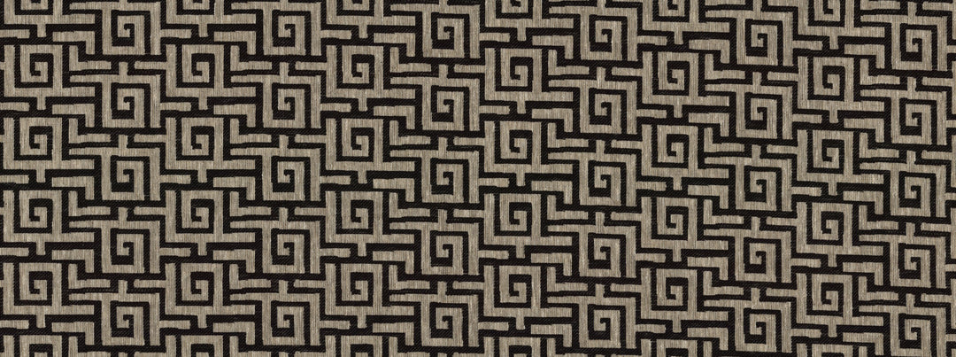 Meander 947 Noir by Covington Designer Fabric