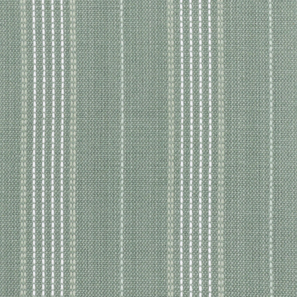 Meeting 1 Aloe by Stout Designer Fabric JUST STRIPES SPRINGTIME/MULTI 100%COT INDIA CATB 117-2013 WYZENBEEK 30 000 DOUBLE RUB WEAR TEST (HEAVY DUTY) Horizontal: 3.000 and Vertical: 0.000 54 in - Swanky Fabrics -
