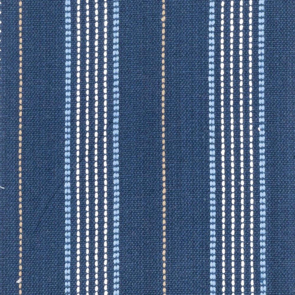 Meeting 2 Royal by Stout Fabric Stout Fabric Meeting 2 RoyalFabric JUST STRIPES DENIM/SLATE 100%COT INDIA </p><p>Repeat: H: 3.000, V: 0.000 54 in - Fabric Carolina -