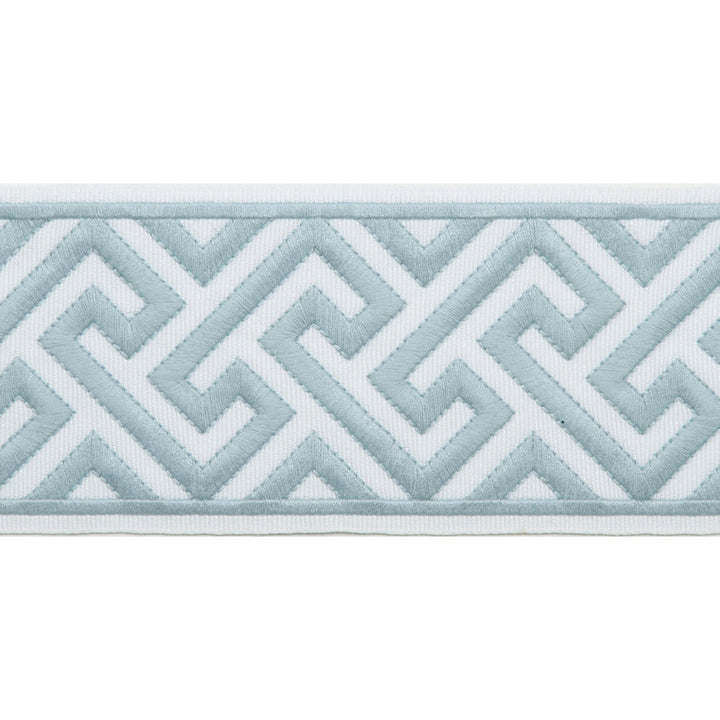 Melrose Emb Tape Arctic by Magnolia Designer Trim - 51% Fibranne, 49% Polyester China Horizontal: and Vertical: 3.5 - Swanky Fabrics -