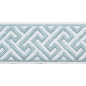Melrose Emb Tape Arctic by Magnolia Designer Trim
