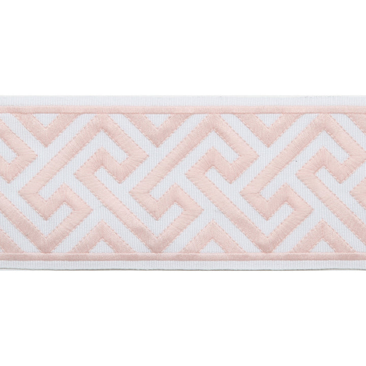 Melrose Emb Tape Blush by Magnolia Designer Trim - 51% Fibranne, 49% Polyester China Horizontal: and Vertical: 3.5 - Swanky Fabrics -