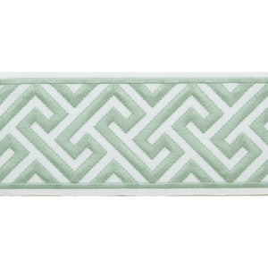 Melrose Emb Tape Spearmint by Magnolia Designer Trim