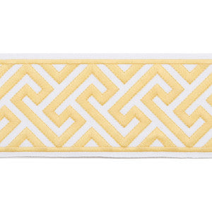 Melrose Emb Tape Sunshine by Magnolia Designer Trim