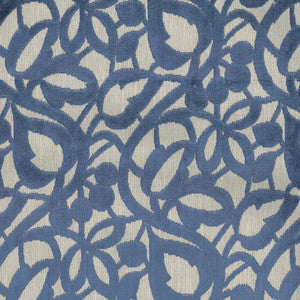 Merits 306 Azure by ABBEYSHEA Designer Fabric