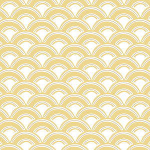 Merlin 3 Gold by Aoc Designer Fabric