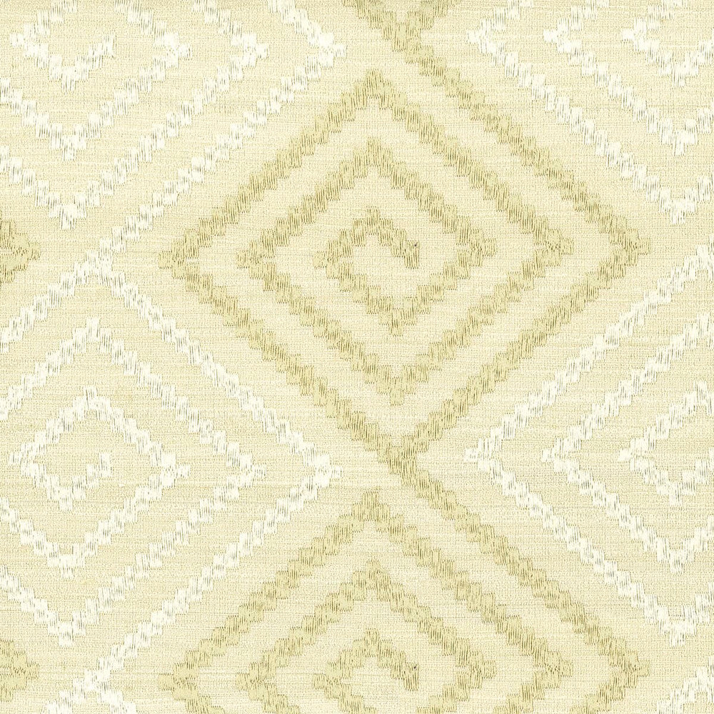 Mezzanine 1 Manilla by Stout Designer Fabric Color My Window Natural/Toast 87% Spun Viscose 13% Polyester Viscose Embroidery INDIA MARTINDALE WEAR TEST (13 000 CIRCULAR RUBS) Horizontal: 16.5 and Vertical: 4.75 51.5 in - Swanky Fabrics -