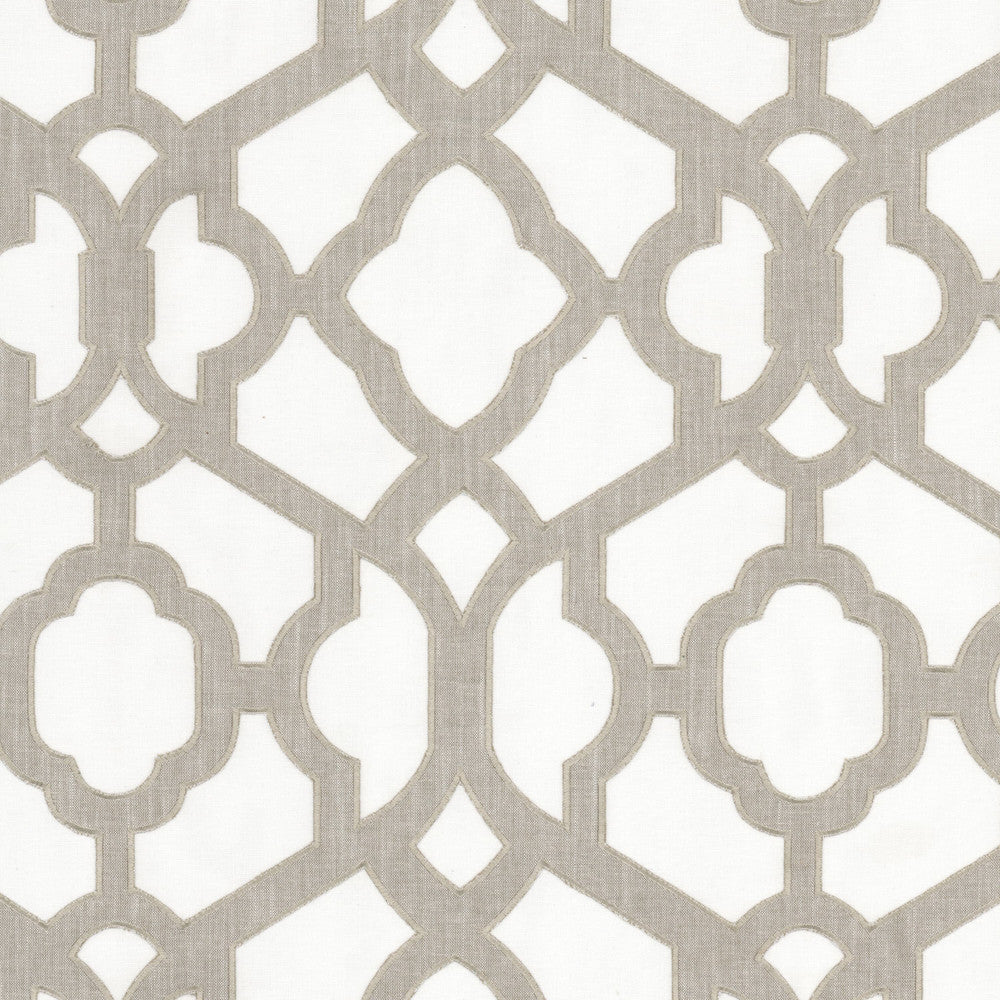 Micah 3 Taupe by Stout Fabric Stout Fabric Micah 3 TaupeFabric COLOR MY WINDOW PONGEE/CARBON 100%COT %BEMB INDIA </p><p>Repeat: H: 13.000, V: 15.250 52 in - Fabric Carolina -