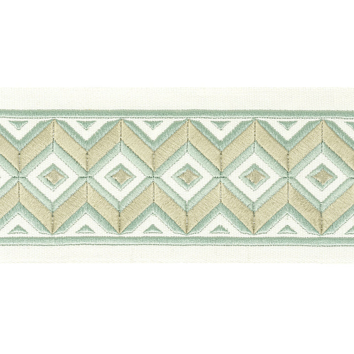 Midland Tape 3 Shoreline by Stout Trim Stout Trim Midland Tape 3 ShorelineTrim STITCHED UP TRIM 100%COT %BEMB INDIA </p><p>Repeat: H: 4.000, V: 1.500 4 in - Fabric Carolina -