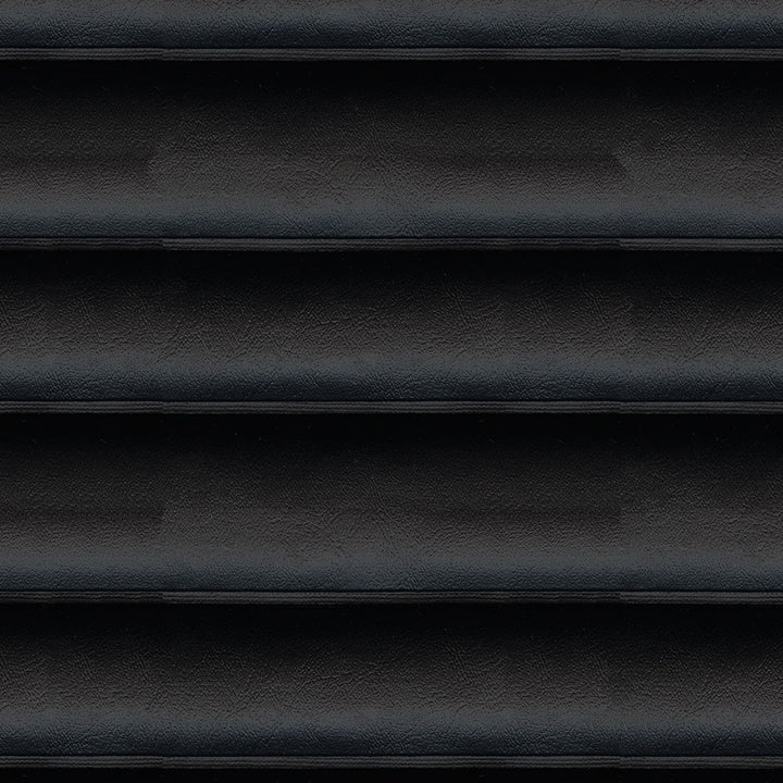 Heat Sealed Mariah 9009 Black by ABBEYSHEA Designer Fabric 100% Polyvinyl Chloride (PVC) China 30,000 Double Rubs (Wyzenbeek) </p><p>Repeat: Horizontal: and Vertical: 54" (137 cm) - Swanky Fabrics -
